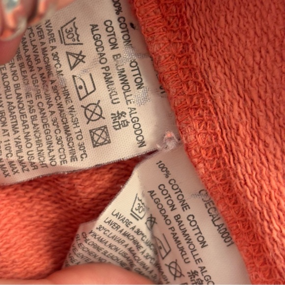 Diesel Red Zip-Up Sweater - Picture 6 of 9